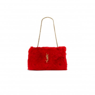 YSL KATE SMALL IN SHEARLING 721250AACCN6544 (22*14*5cm)